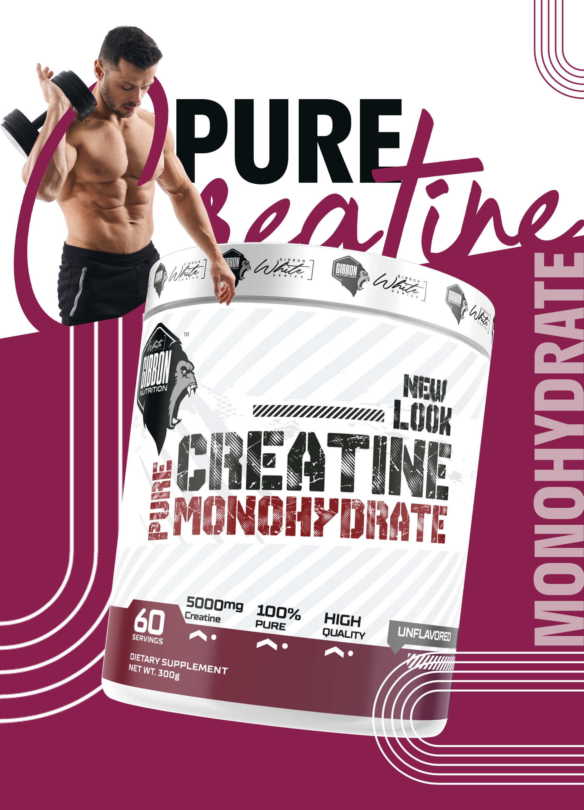 Gibbon Creatine Monohydrate