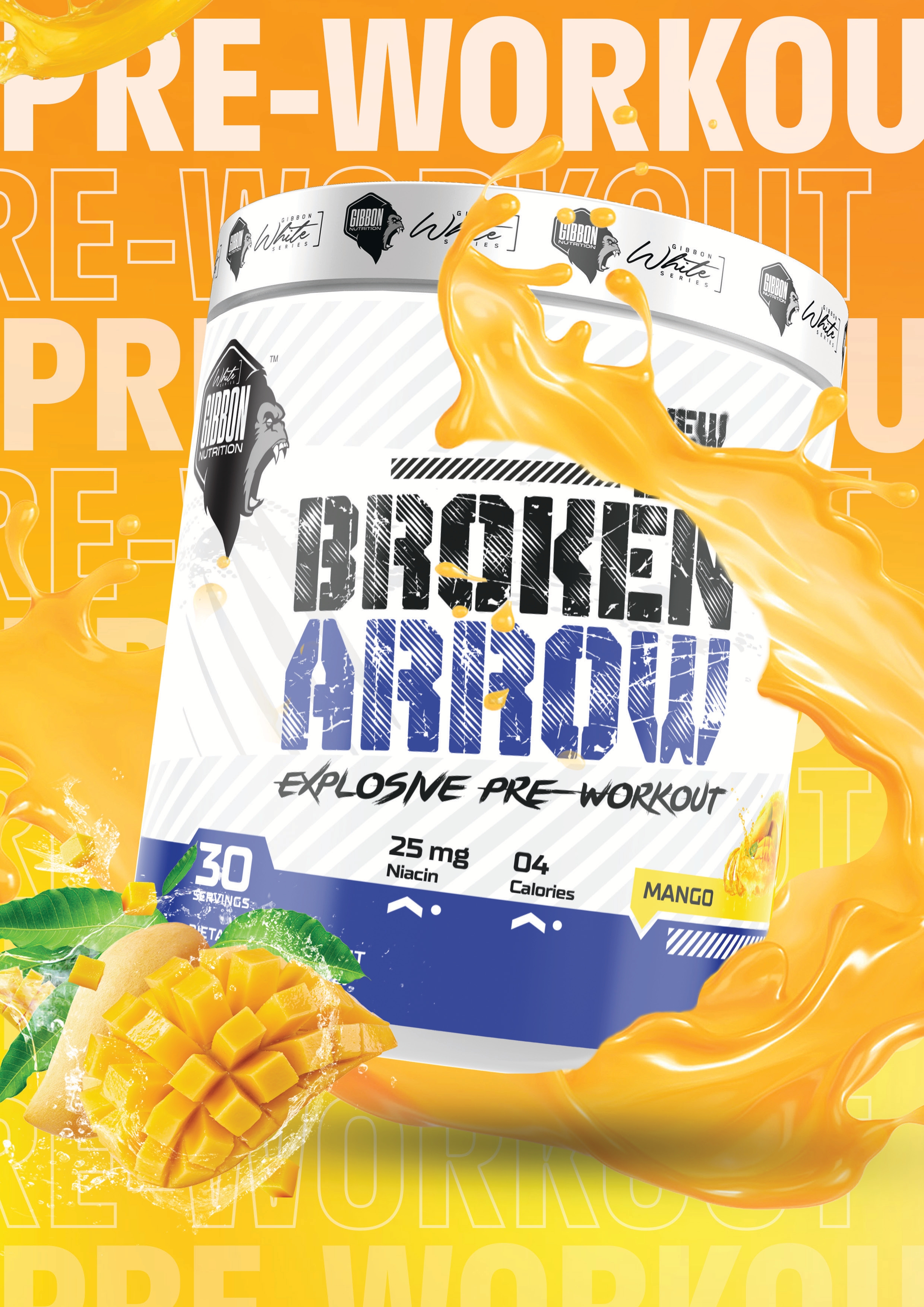 Gibbon White Series PreWorkout