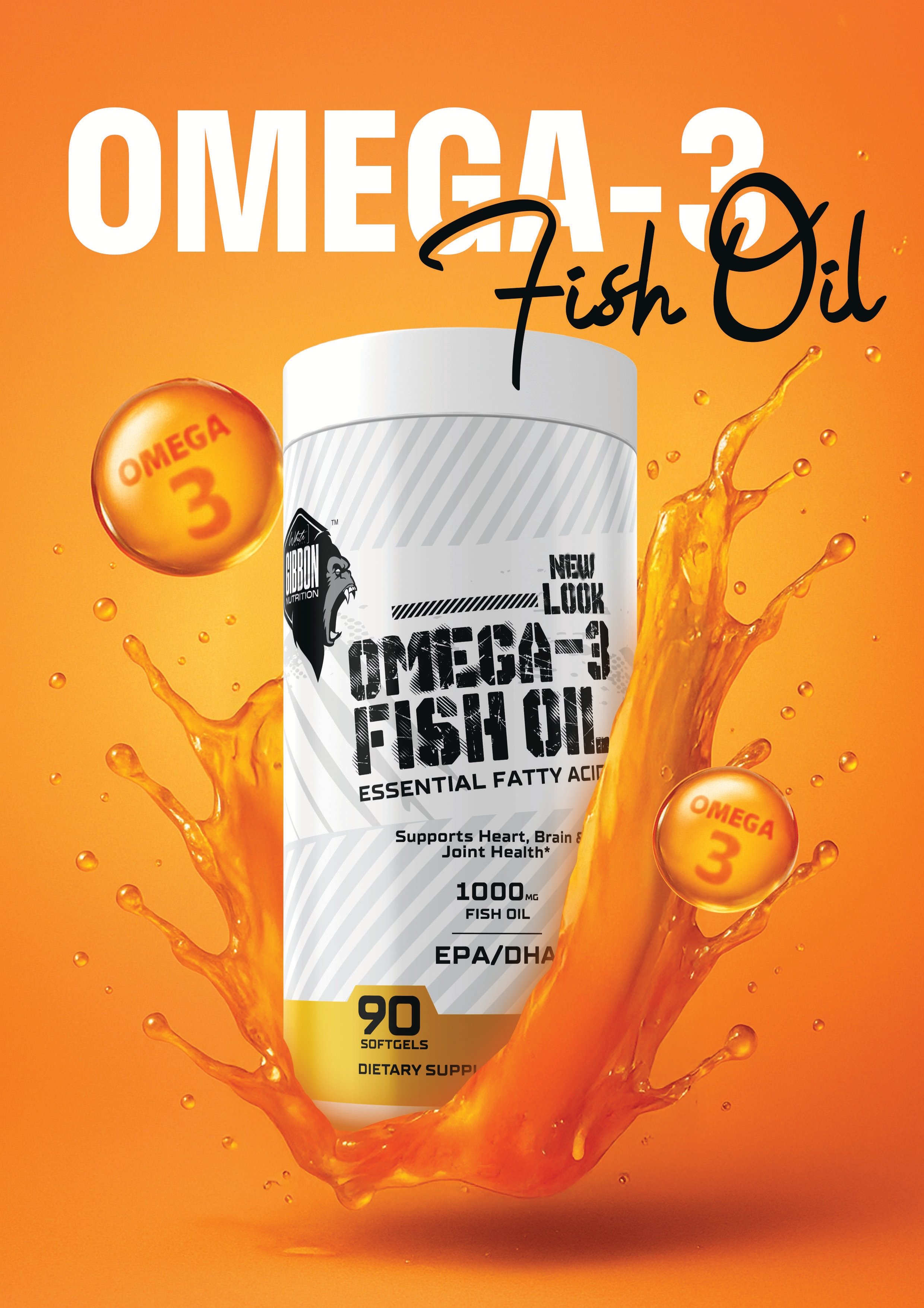 Gibbon White Series Omega‑3